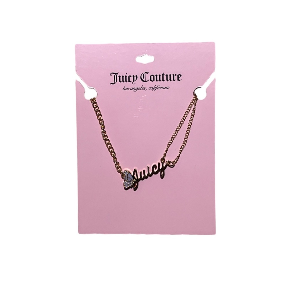 Juicy Couture Butterfly Statement Necklace